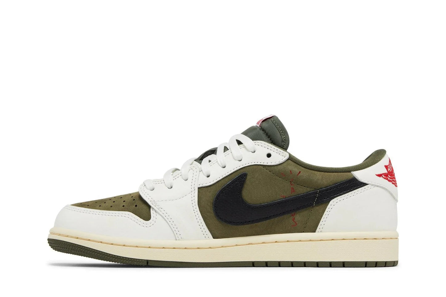 Nike Air Jordan 1 Low x Travis Scott 'Reverse Olive'